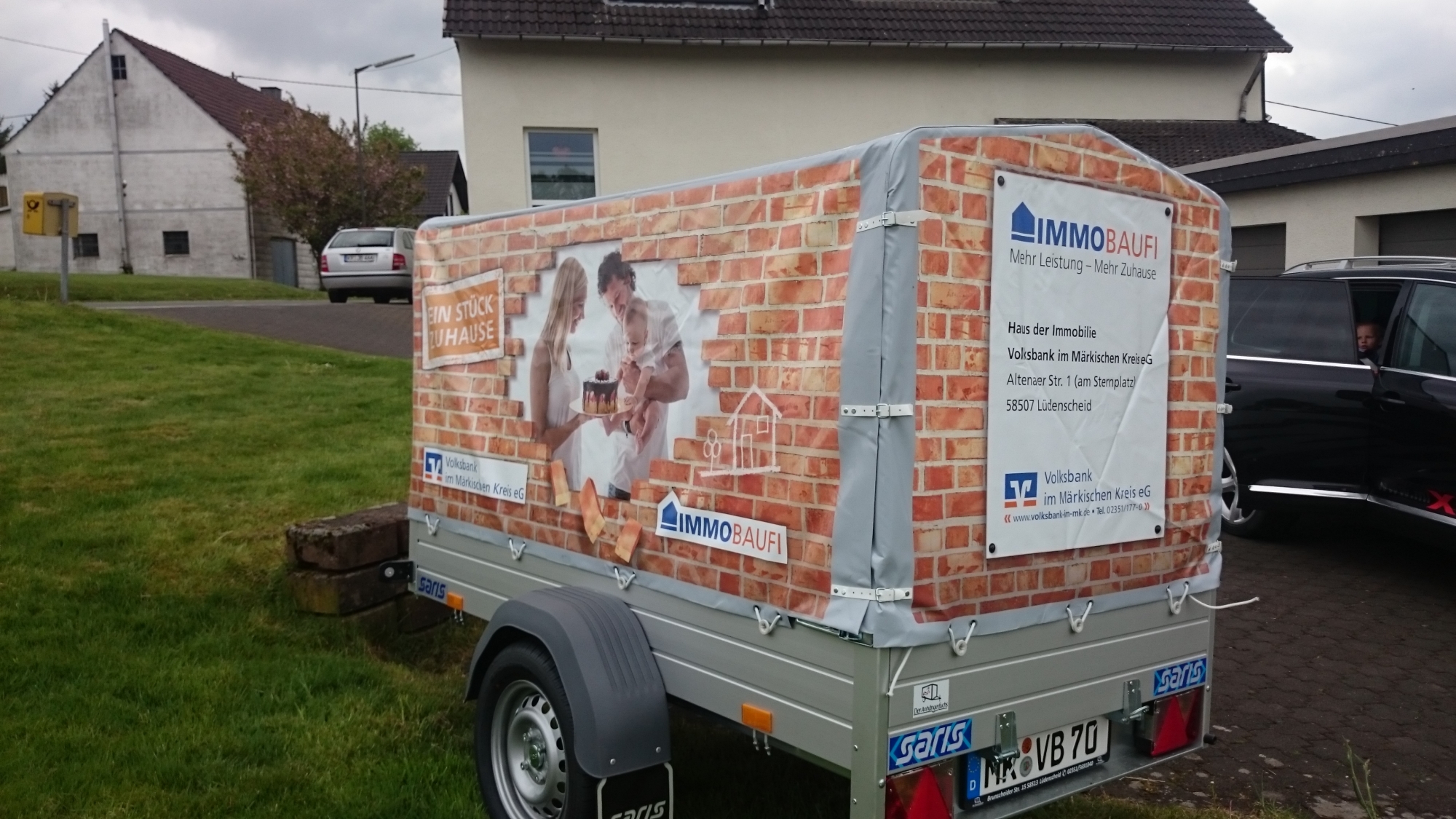 LKW-Planen-Beschriftung, Anhängerbeschriftung